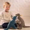 71RICi0+E1L._AC_SL1500_ Steiff Soft Cuddly Friends Knuffel Thaisen T-Rex - 35 cm