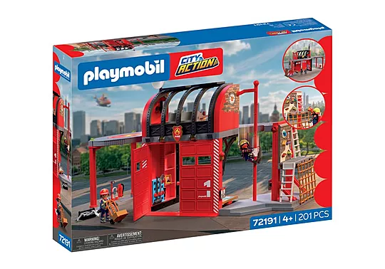 72191_product_box_front Playmobil City Action Grote Brandweerkazerne - 72191