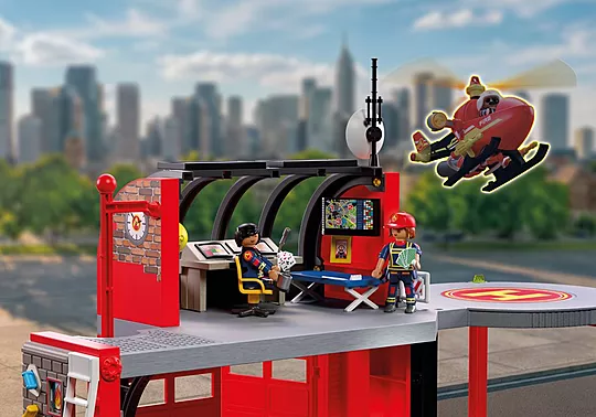 72191_product_extra4 Playmobil City Action Grote Brandweerkazerne - 72191