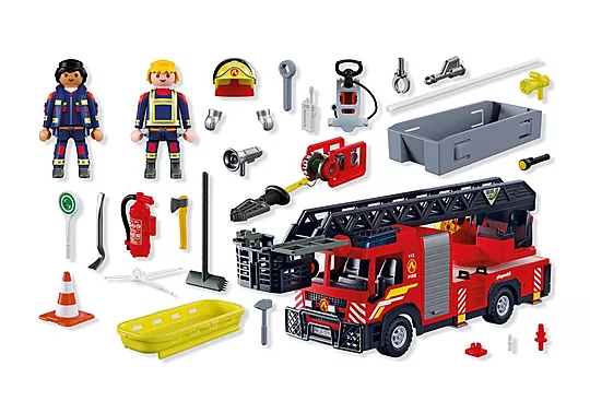 72192_product_box_back PLAYMOBIL Brandweerladderwagen Brandweer-commandovoertuig - P-72192