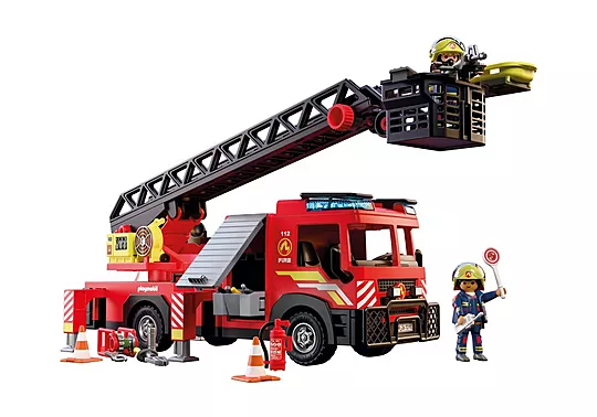 72192_product_detail PLAYMOBIL Brandweerladderwagen Brandweer-commandovoertuig - P-72192