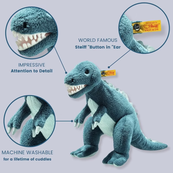 81qMxmDR+6L._AC_SL1500_ Steiff Soft Cuddly Friends Knuffel Thaisen T-Rex - 35 cm
