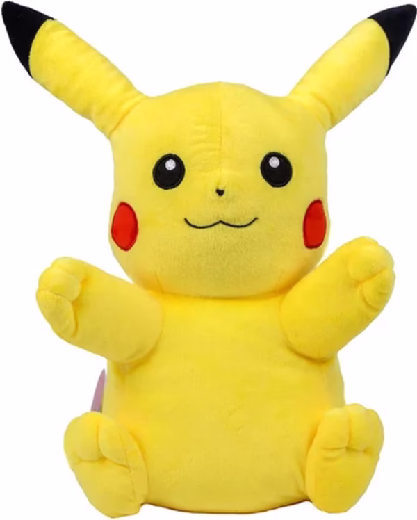 Pokemon Rugtas - PIKACHU - 36 cm - Pokemon Pluche Tas