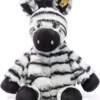 991x1200 Steiff knuffel Soft Cuddly Friends zebra Zora, wit/zwart