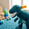 BB_STEIFFTREX_RO Steiff Soft Cuddly Friends Knuffel Thaisen T-Rex - 35 cm