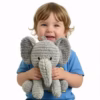 Pistache het zachte olifantje Pistache het zachte olifantje van TOYSTOPยฎ - Pluche Baby Knuffel - 20 cm