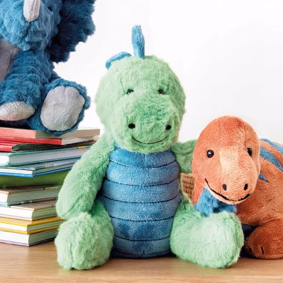 images (1) Steiff Soft Cuddly Friends Spott Stegosaurus - 28 cm Knuffel