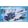 shopping (4) PLAYMOBIL City Action Politietruck met Speedboot - 5187