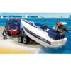 shopping (8) PLAYMOBIL City Action Politietruck met Speedboot - 5187