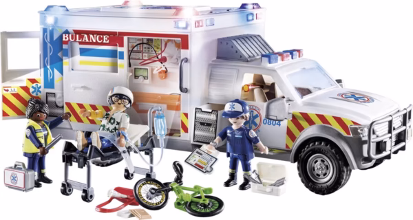 PLAYMOBIL City Action Reddingsvoertuig US Ambulance - 70936
