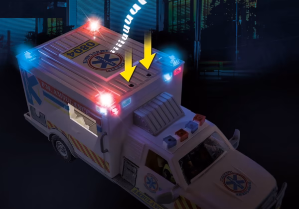 PLAYMOBIL City Action Reddingsvoertuig US Ambulance - 70936