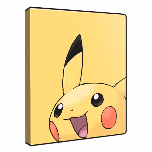 Pokémon Pikachu 4-Pocket Portfolio – Inclusief 2 Booster Packs