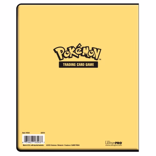 Pokémon Pikachu 4-Pocket Portfolio – Inclusief 2 Booster Packs