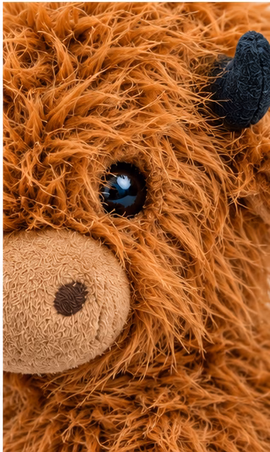 Toystop Schotse Hooglander Pluche Knuffel Boyd - 25 cm - Superzacht (4) Toystop Schotse Hooglander Pluche Knuffel Boyd - 25 cm - Superzacht