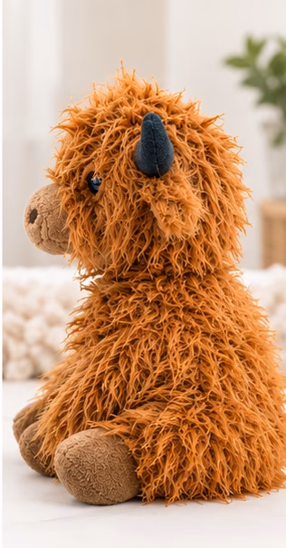 Toystop Schotse Hooglander Pluche Knuffel Boyd - 25 cm - Superzacht (7) Toystop Schotse Hooglander Pluche Knuffel Boyd - 25 cm - Superzacht