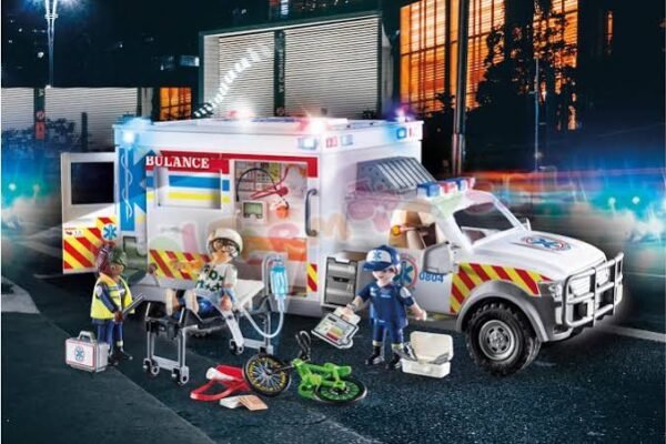 PLAYMOBIL City Action Reddingsvoertuig US Ambulance - 70936