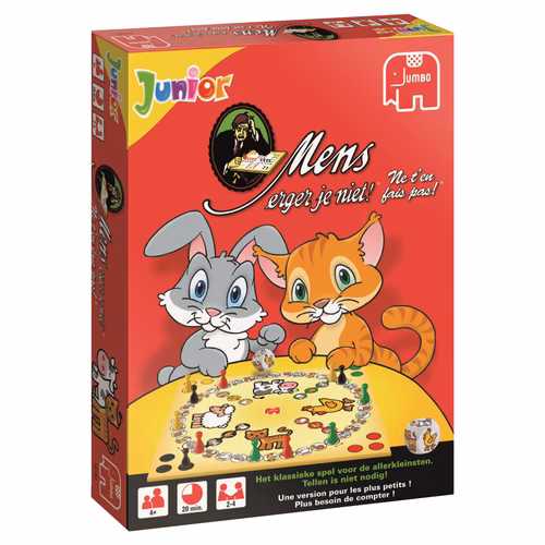 Mens Erger Je Niet ! Junior Jumbo Bordspellen